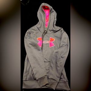 Lightly used Under Armour Gray hoodie